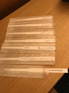 Matières premières et parfums sentis pendant la conférence