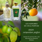 les agrumes en vin et parfum