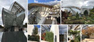visite de jardin: fondation louis vuitton - paris